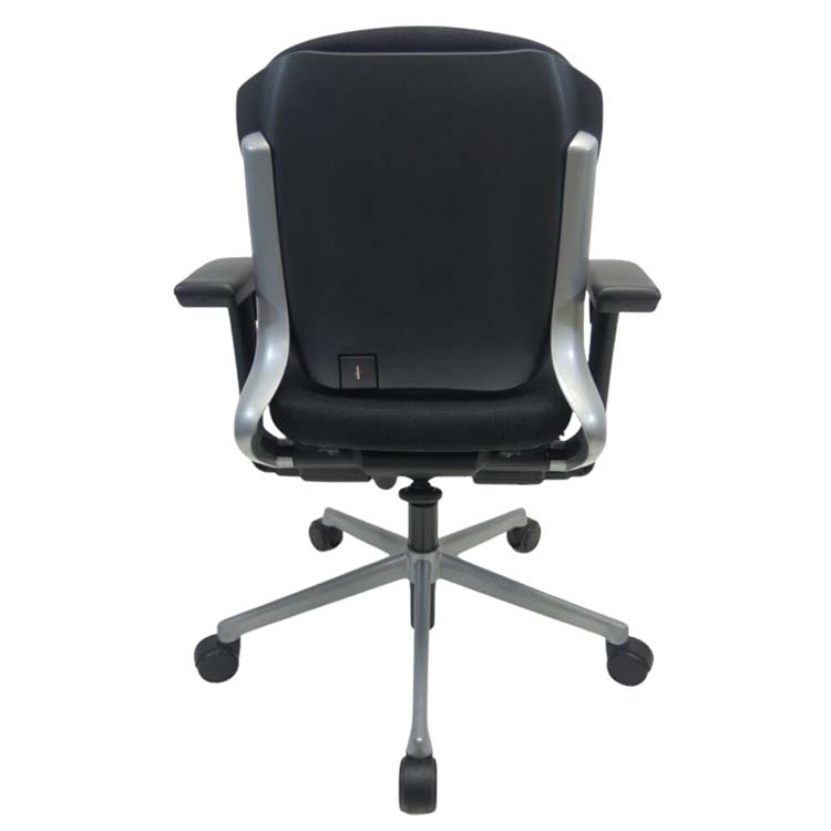 AHREND 230 middelhoge rug Office Chair medium-high backrest, new fabric - black fabric / cross base - Image 5