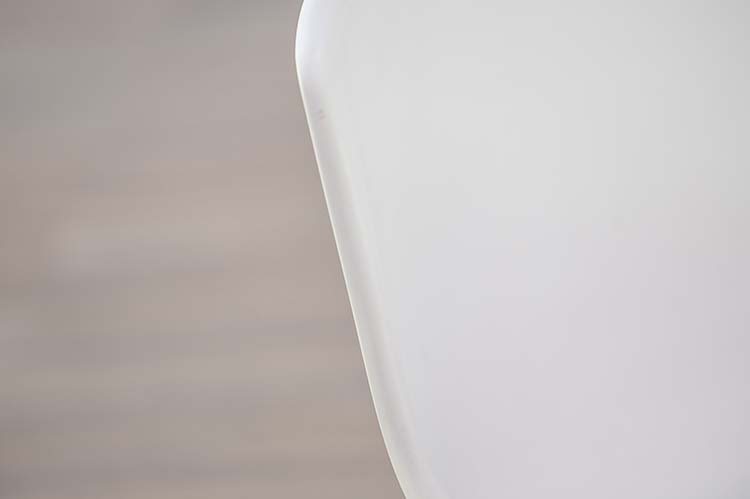 KNOLL Plastic Side Chair Chaise d’accueil design Harry Bertoia - plastique blanc – Image 14