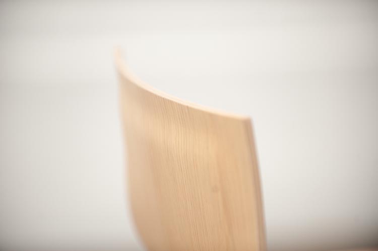 LAPALMA Thin Tabouret de bar pivotant design Kerri Monni - bois clair / acier gris plaque de base – Image 14