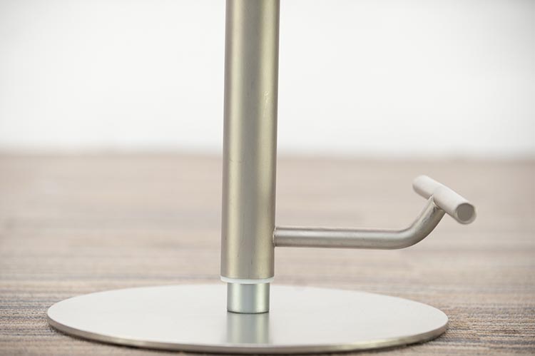 LAPALMA Thin Tabouret de bar pivotant design Kerri Monni - bois clair / acier gris plaque de base – Image 21
