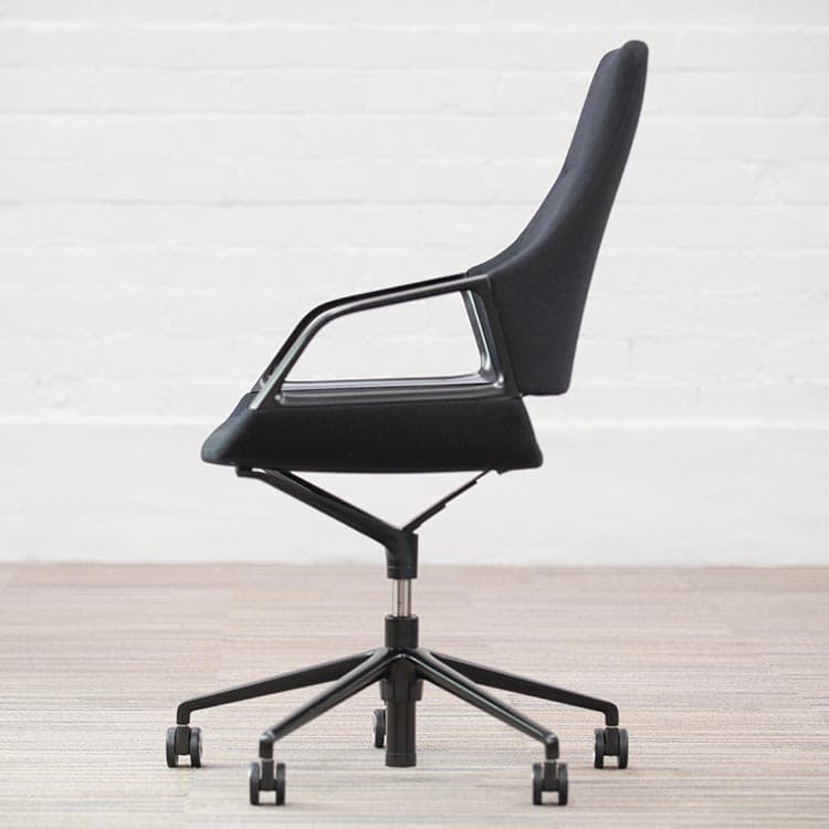 WILKHAHN Graph Office Chair - black fabric / black cross base - Image 3