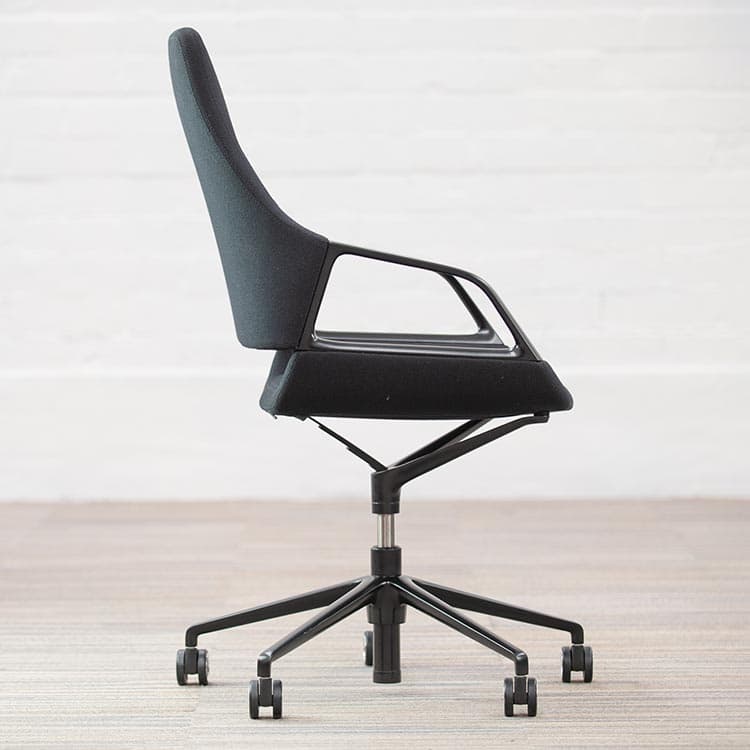 WILKHAHN Graph Office Chair - black fabric / black cross base - Image 7