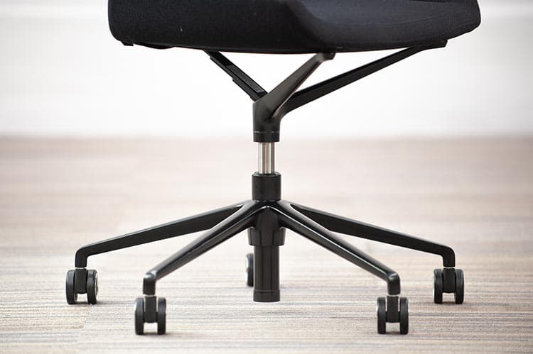 WILKHAHN Graph Office Chair - black fabric / black cross base - Image 9