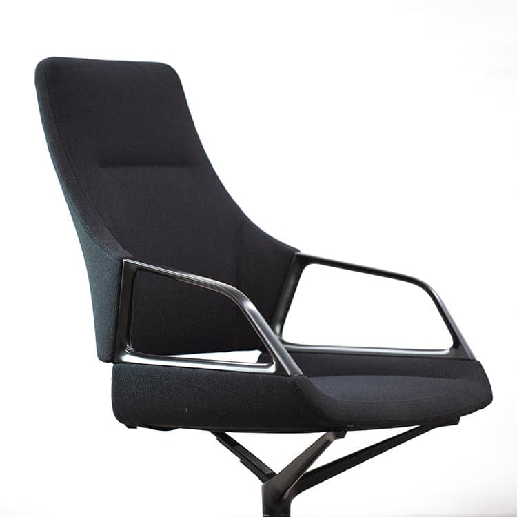 WILKHAHN Graph Office Chair - black fabric / black cross base - Image 10
