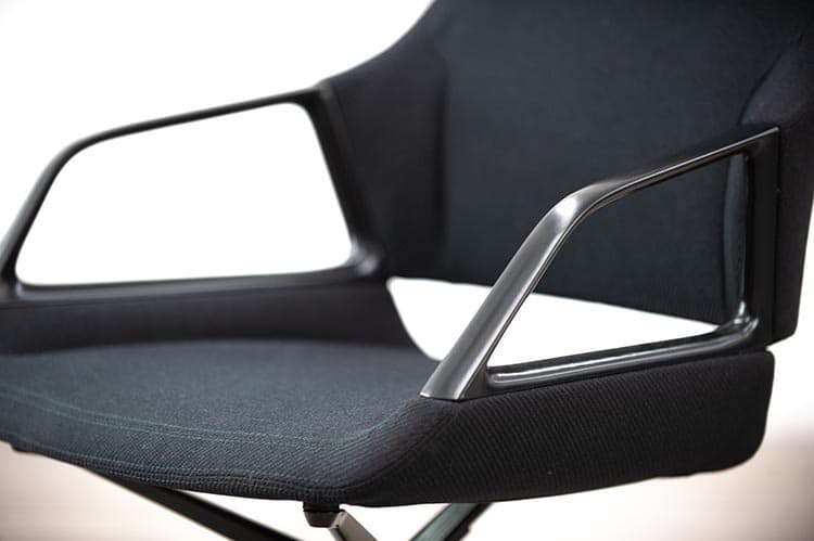 WILKHAHN Graph Office Chair - black fabric / black cross base - Image 11