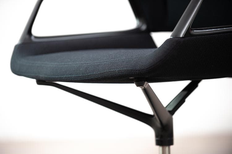 WILKHAHN Graph Office Chair - black fabric / black cross base - Image 13