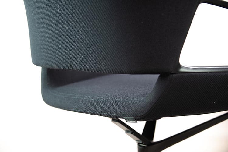 WILKHAHN Graph Office Chair - black fabric / black cross base - Image 16