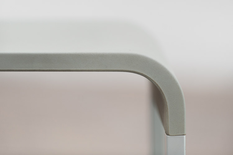 VITRA .03 Design Stoel design Maarten van Severen - grijs kunststof / alu vierpoot - Afbeelding 14