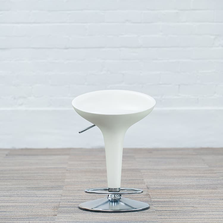 MAGIS Bombo Kruk design Stefano Giovannoni - wit kunststof / inox - Afbeelding 2