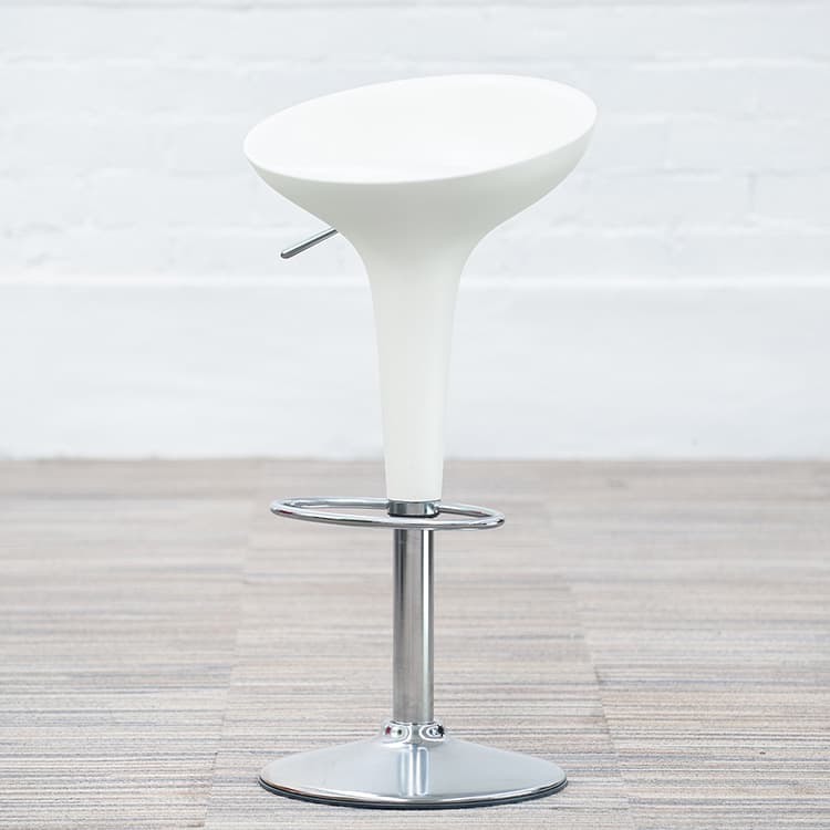 MAGIS Bombo Kruk design Stefano Giovannoni - wit kunststof / inox - Afbeelding 3