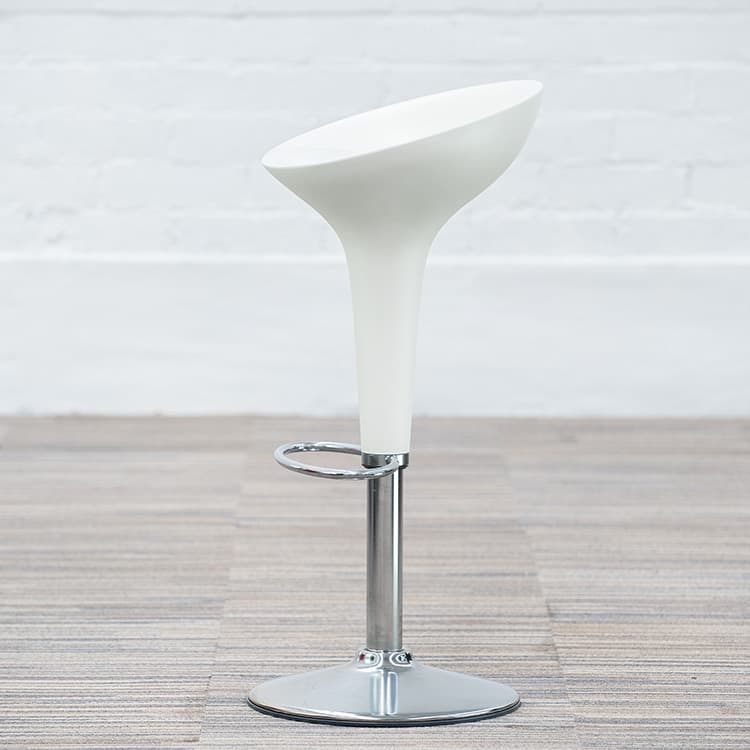 MAGIS Bombo Kruk design Stefano Giovannoni - wit kunststof / inox - Afbeelding 4