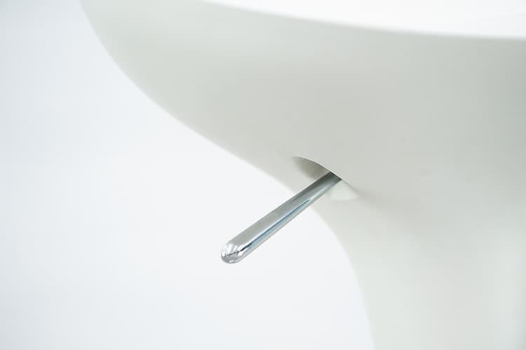 MAGIS Bombo Kruk design Stefano Giovannoni - wit kunststof / inox - Afbeelding 12