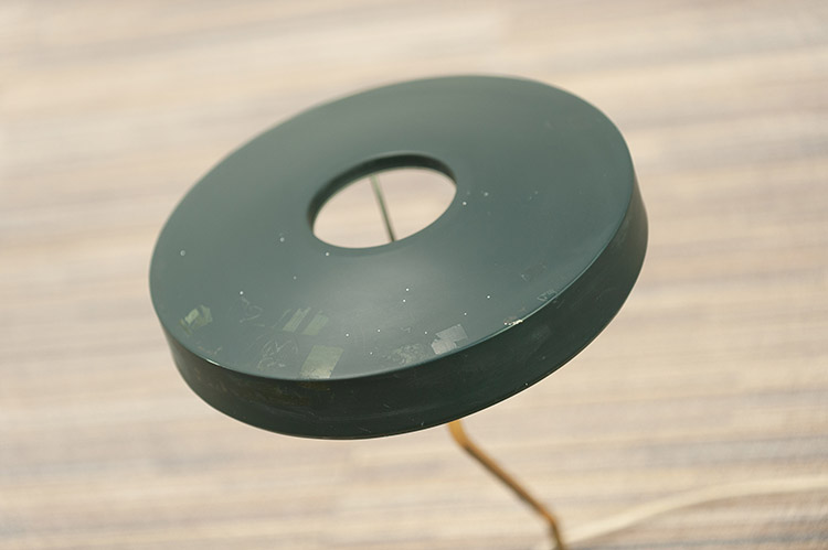 PHILIPS Romeo Lampe de bureau design Louis Kalff B29xD29xH42 - métal vert / métal vert – Image 5