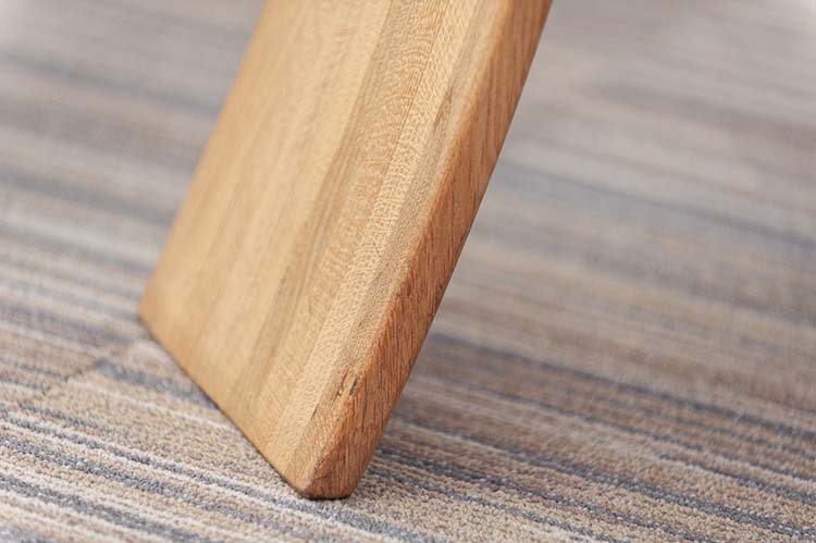 ROB & DRIES VAN DEN BERGHE Dining chairs Vergaderstoel design Rob & Dries Van den Berghe - donkerrood leder / hout driepoot - Afbeelding 22