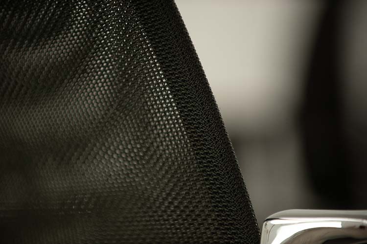 VITRA MedaSlim Vergaderstoel design Alberto Meda stapelbaar - zwart stof / zwart kunststof / chrome vierpoot - Afbeelding 22