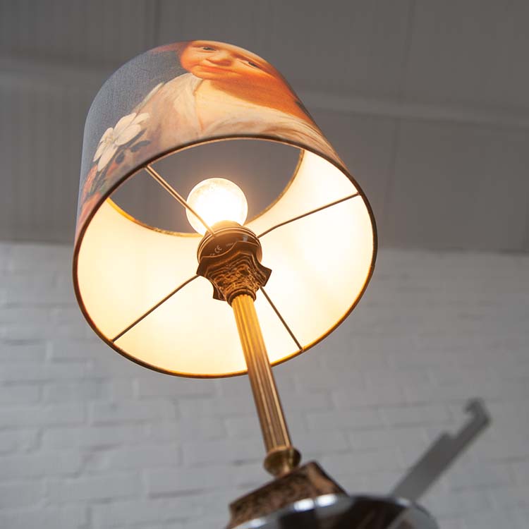 MOOOI Light Shade Lampadaire design Jurgen Bey B52xD52xH147 - gris brillant / chrome pied central – Image 10