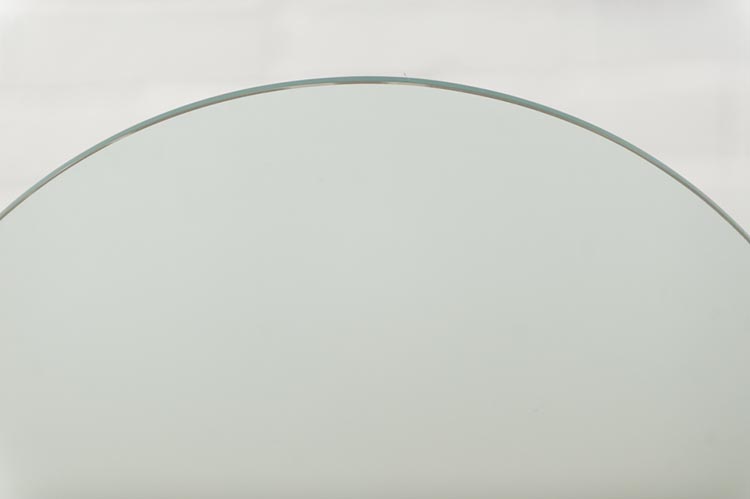 Table d’appoint Rond B70xD70xH50 - verre teinté / chrome quatre pieds – Image 13