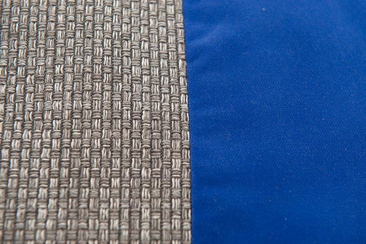KUS-SEN Kussen design Susan van Heumen B55xL55 - verschillende tinten blauw / grijs / roos / wit in stof - Afbeelding 4