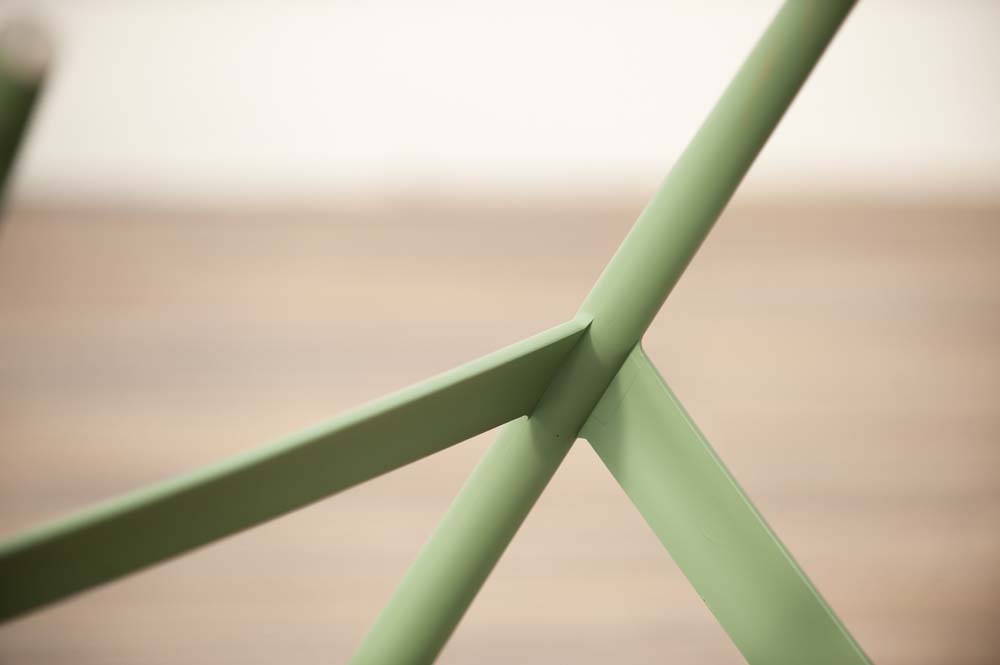 KARTELL Masters Stool Tabouret de bar design Philippe Starck and Eugeni Quitllet - platique vert sauge / platique vert sauge quatre pieds – Image 23