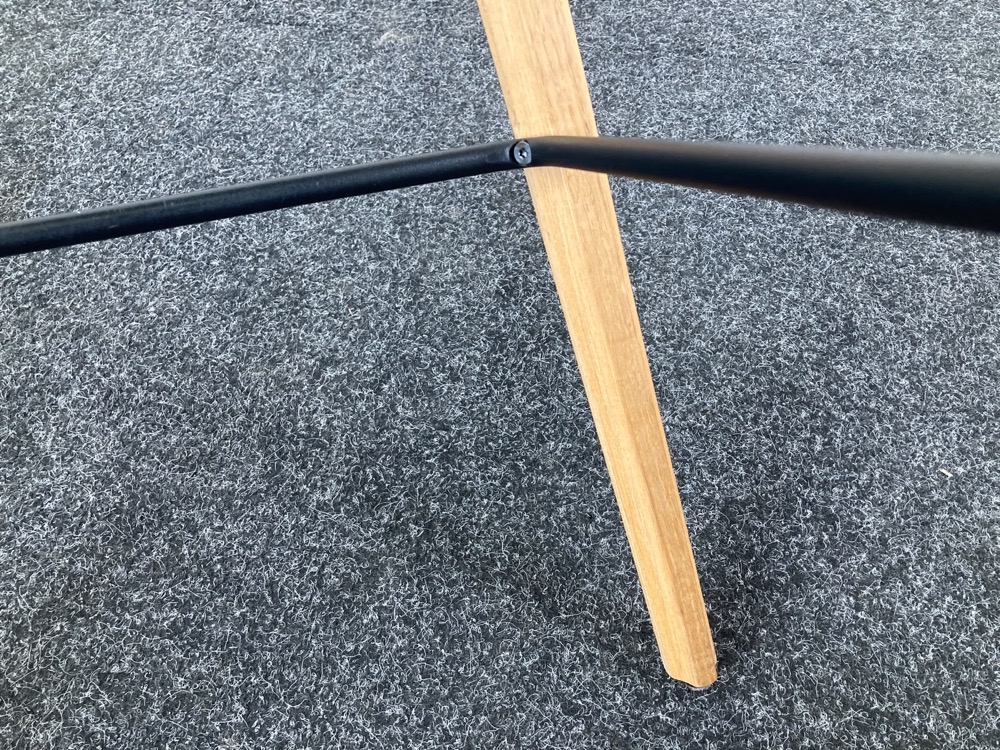 HAY About a Stool AAS32 Tabouret de bar design Hee Welling - plastique noir / bois de chêne quatre pieds – Image 16