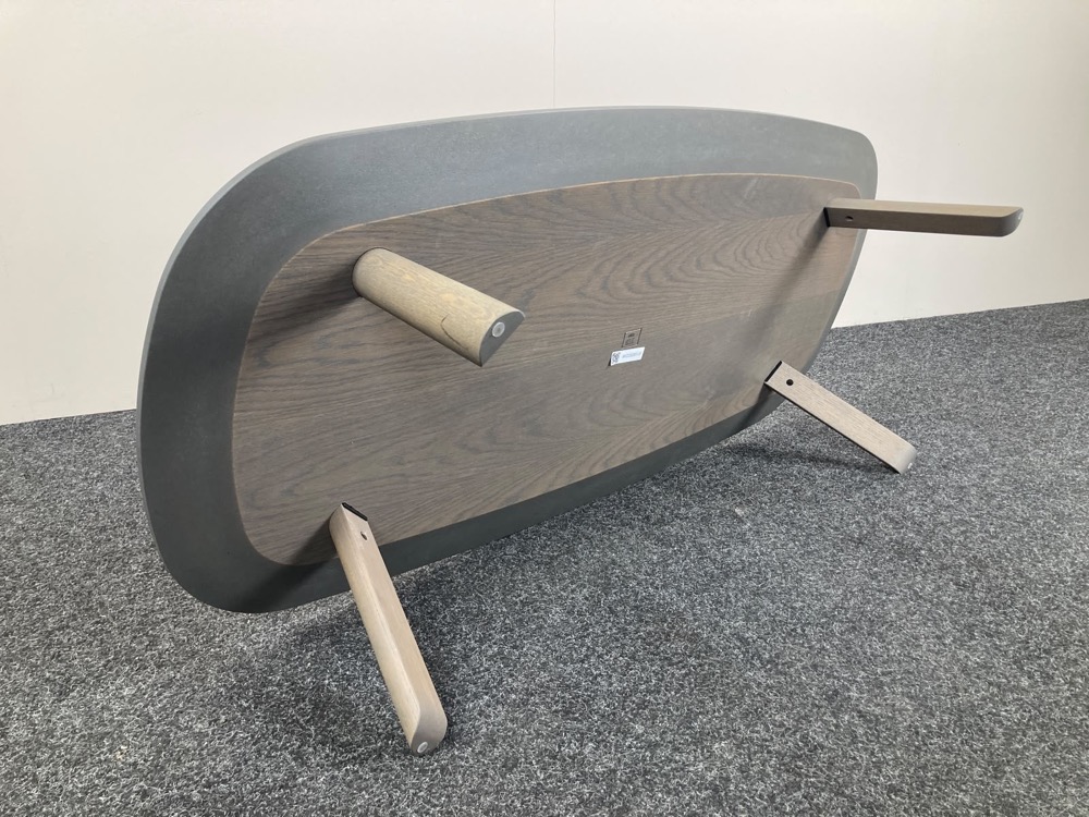 ARCO Table basse design Jonas Trampedach - oak moss / oak moss quatre pieds – Image 10