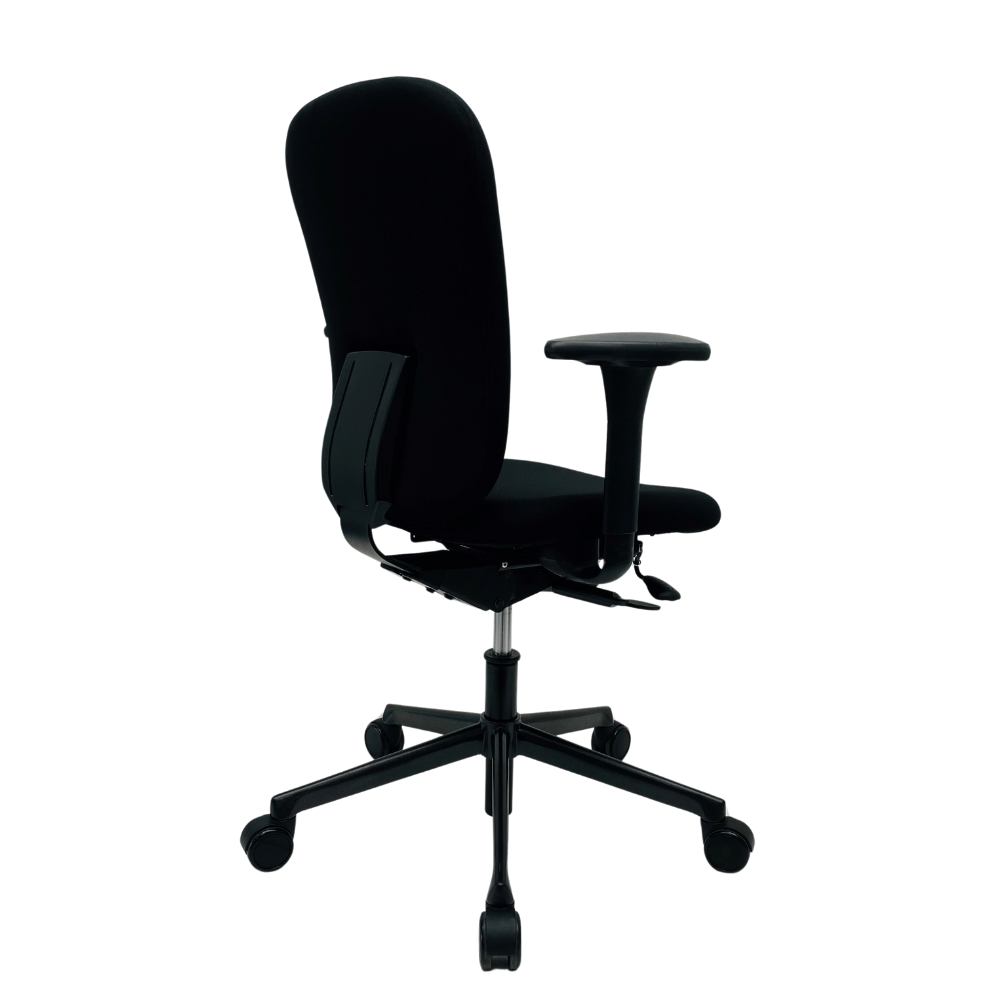 AHREND 160 Office Chair new fabric - black fabric / cross base - Image 4