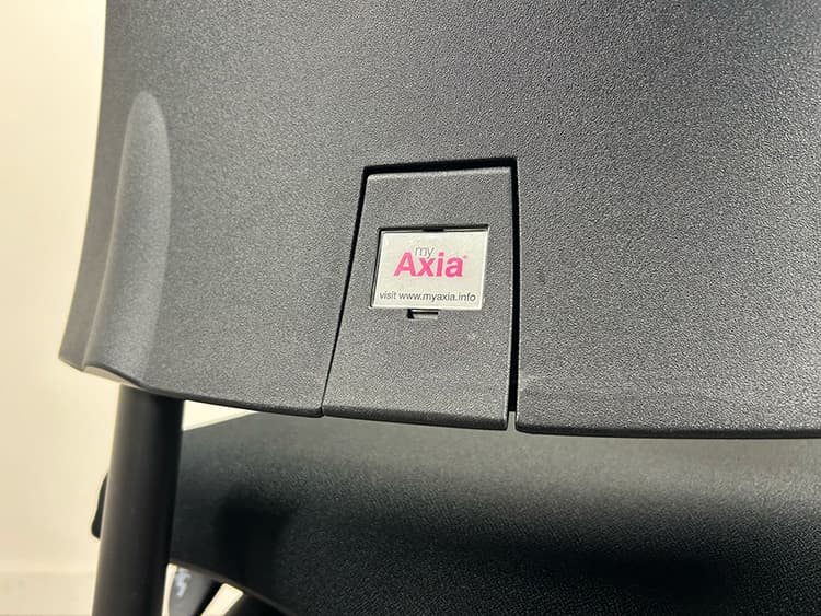 AXIA BMA 1.2 Bureaustoel refurbished stof - zwart stof / zwart kunststof kruisvoet - Afbeelding 8