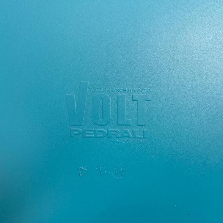 PEDRALI Volt Visitor Chair stackable - blue plastic / plastic four-leg - Image 7