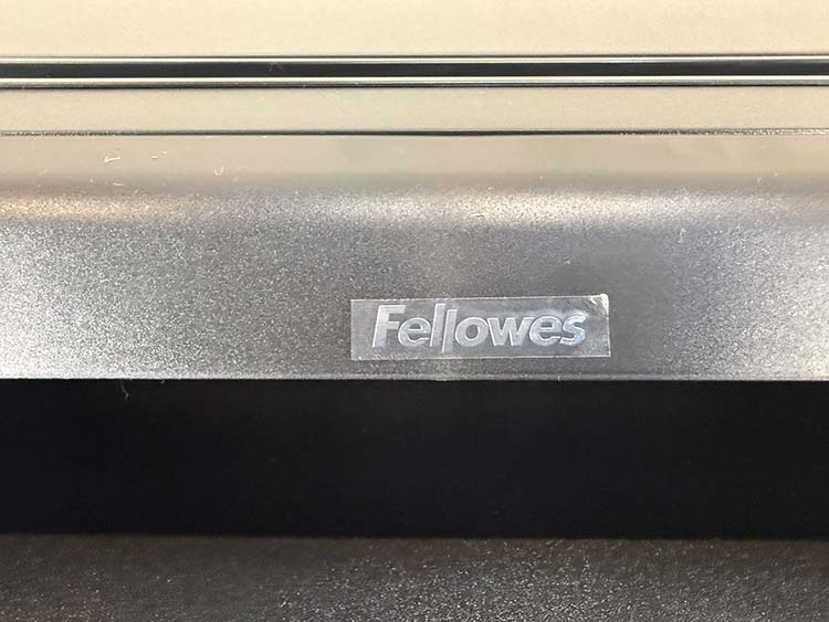 FELLOWES Electric Sit-Stand Desk - black plastic / black metal sled base - Image 6
