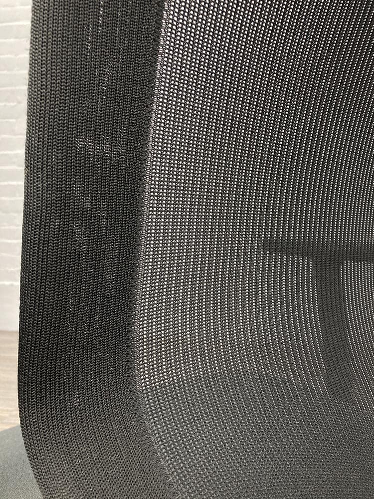 GIROFLEX 434 Bureaustoel - grijs / zwart stof / mesh / zwart metalen kruisvoet - Afbeelding 17