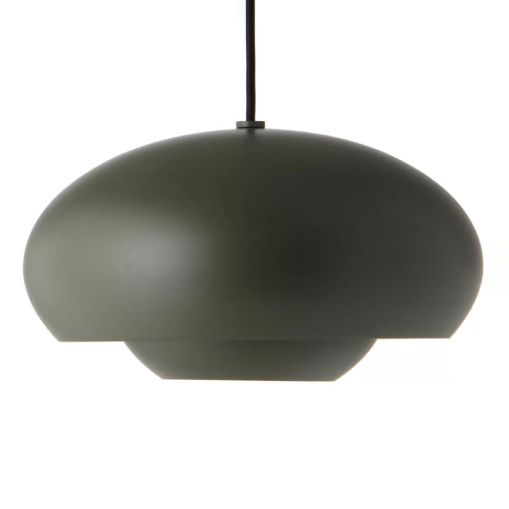 FRANDSEN Champ Pendant Suspension design Philip Bro - vert mat / métal vert