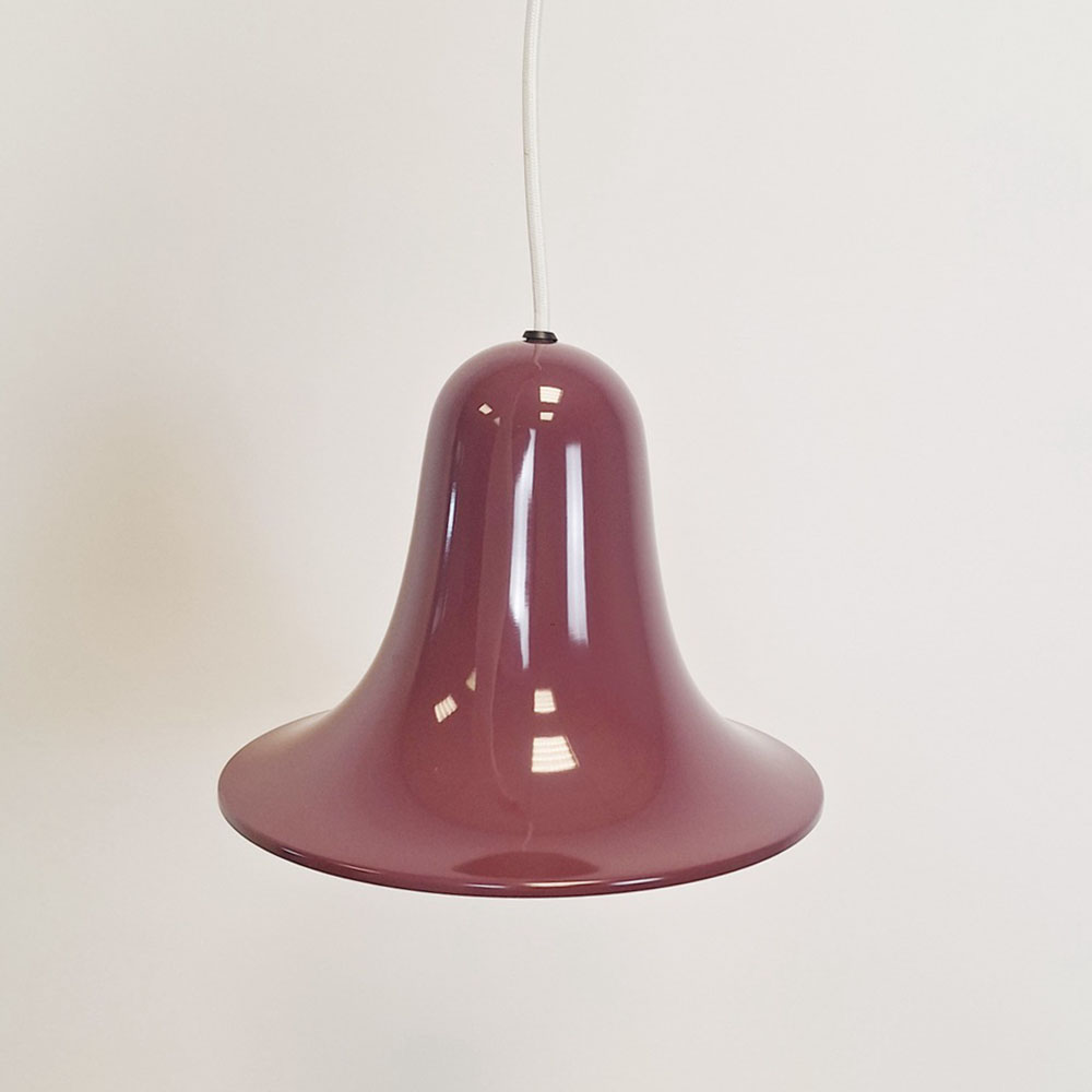 VERPAN Pantop Pendant Pendant Lamp design Verner Panton B23xD23 - burgundy metal