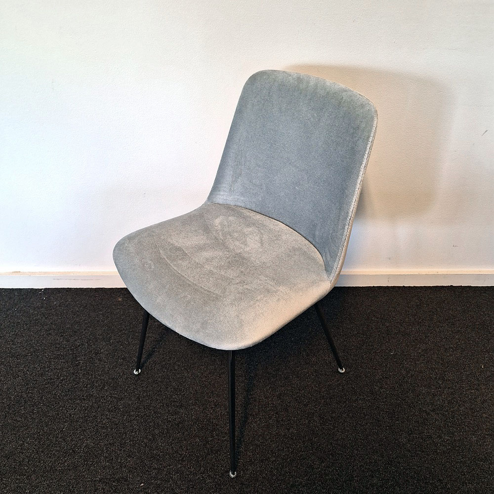 &TRADITION Rely Chair HW8 Kantinestoel design Hee Welling - stof / metaal vierpoot