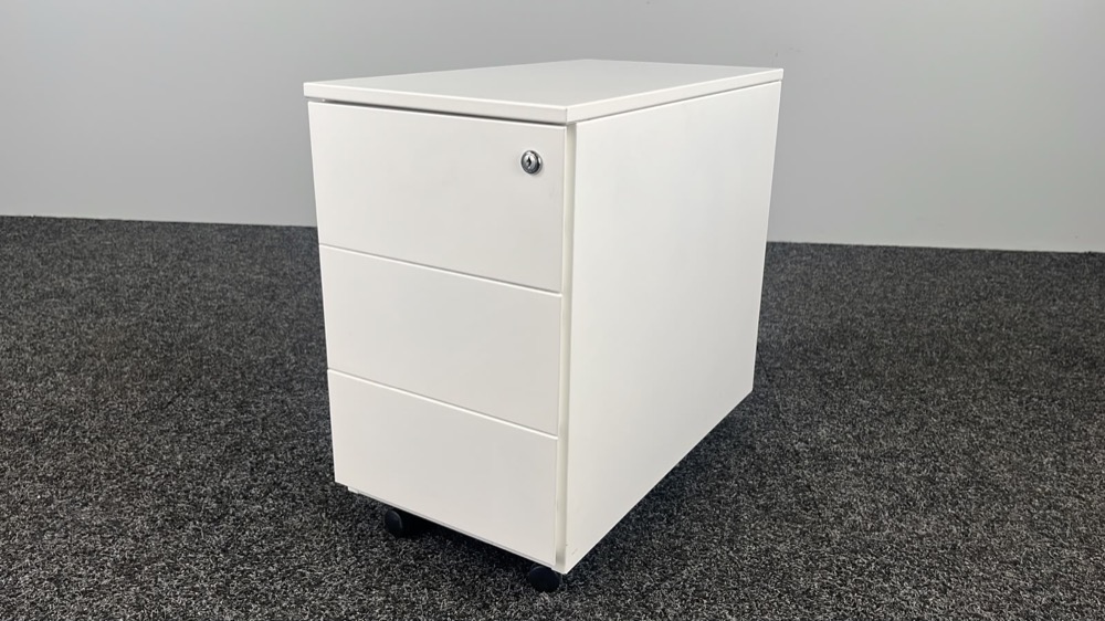 ROBBERECHTS Ladeblok H55xB32xD60 - wit metaal / wit metaal - Afbeelding 3