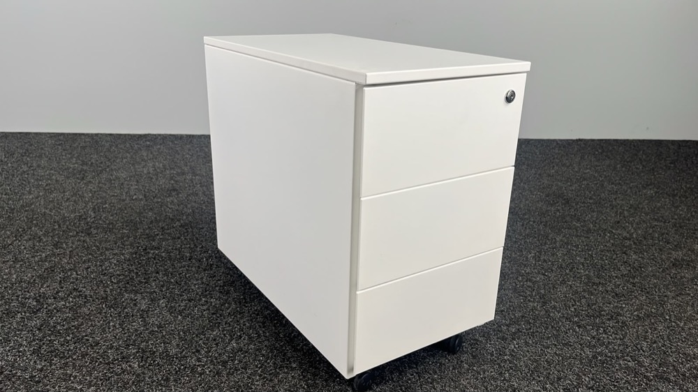 ROBBERECHTS Ladeblok H55xB32xD60 - wit metaal / wit metaal - Afbeelding 4