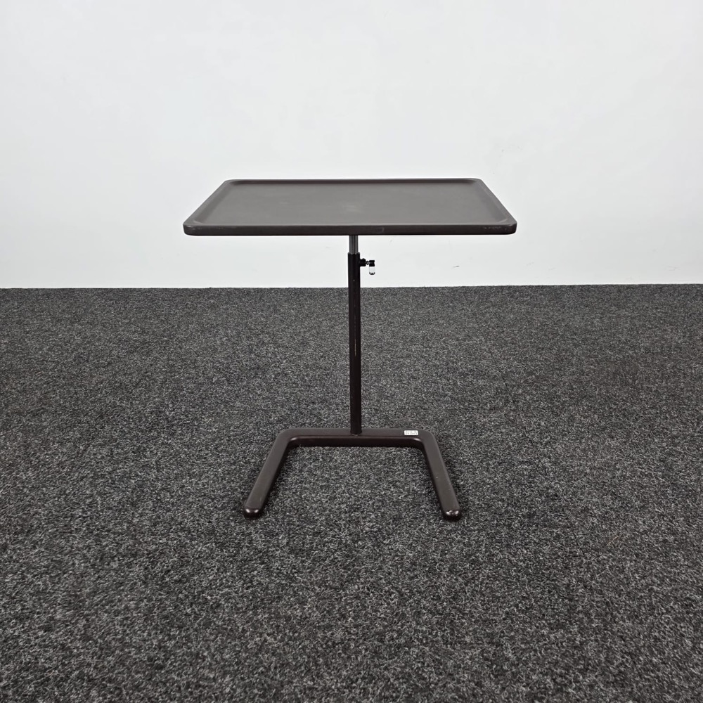 VITRA NesTable Laptoptafeltje B50xD35xH58-72 - donkerbruin kunststof / bruin metaal centrale poot - Afbeelding 10