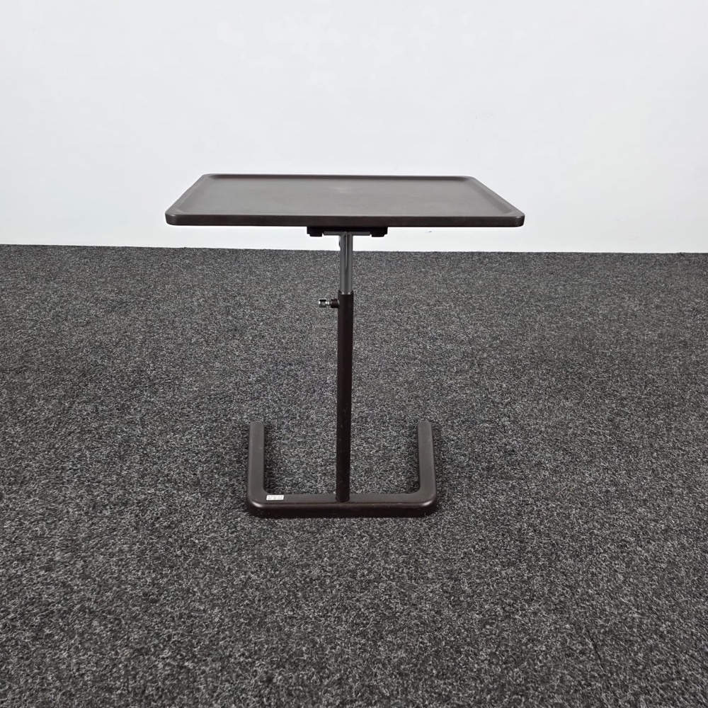 VITRA NesTable Laptoptafeltje B50xD35xH58-72 - donkerbruin kunststof / bruin metaal centrale poot - Afbeelding 11
