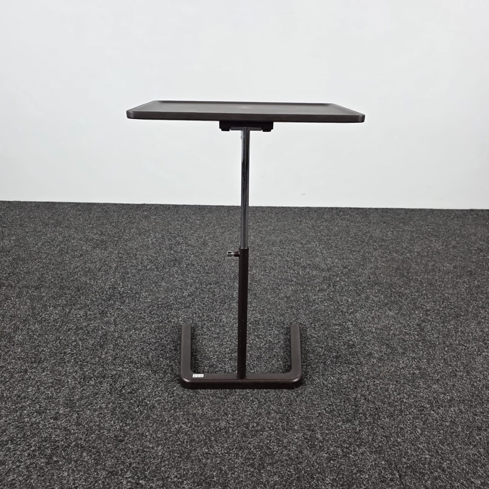 VITRA NesTable Laptoptafeltje B50xD35xH58-72 - donkerbruin kunststof / bruin metaal centrale poot - Afbeelding 12
