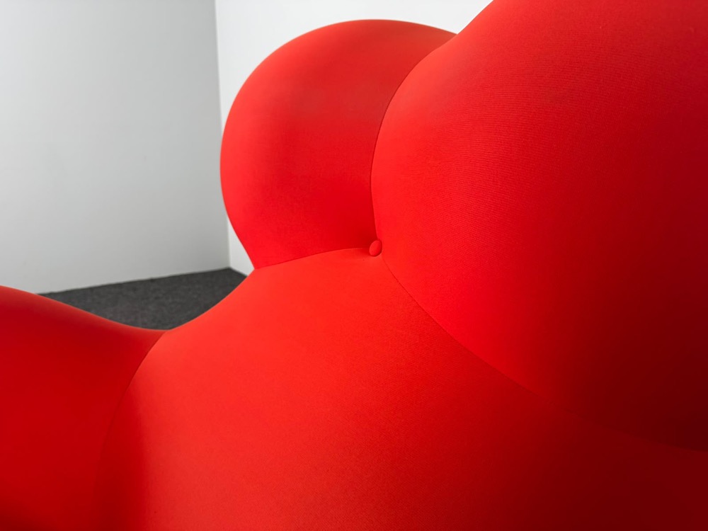 B&B ITALIA UP Salonset design Gaetano Pesce B120xD120xH100 - rood textiel - Afbeelding 3