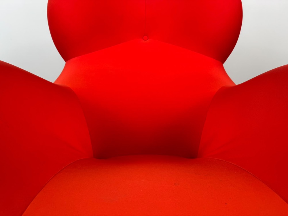 B&B ITALIA UP Salonset design Gaetano Pesce B120xD120xH100 - rood textiel - Afbeelding 4