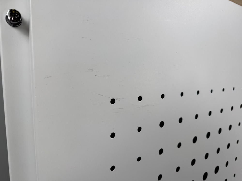 PAMI Halfh Schuifdeurkast H123xB180xD48 - wit metaal - Afbeelding 6