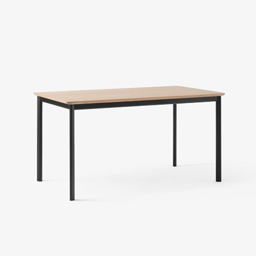 &TRADITION Drip table HW114 Bureau - geel tafelblad / aluminium vierpoot - Afbeelding 2