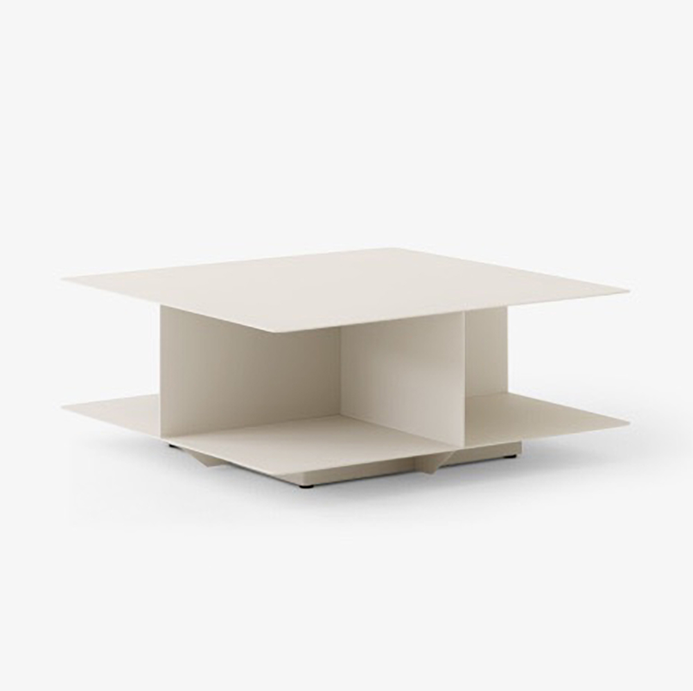 &TRADITION Develius table EV3 - ivoor metaal / metaal