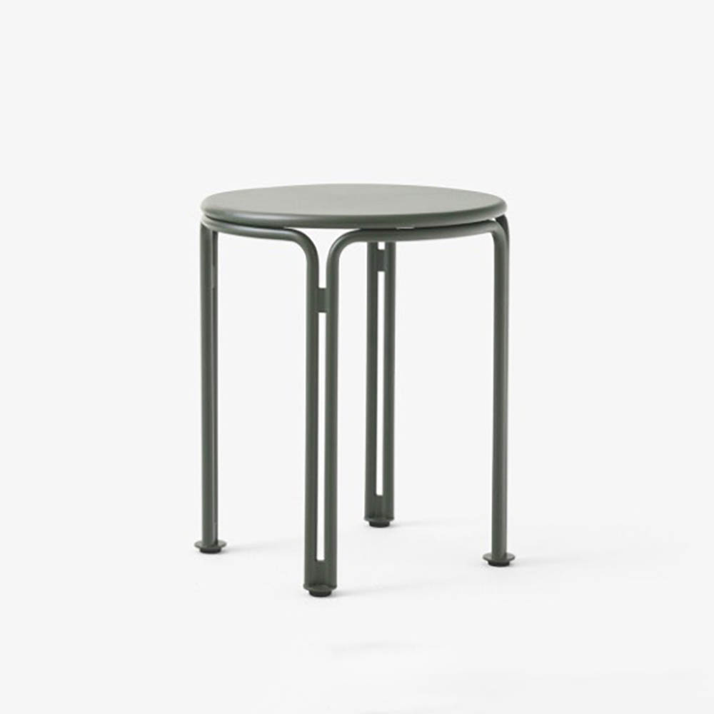 &TRADITION Thorvald Side Table SC102 B40xD40xH46 - vert bronze / vert bronze