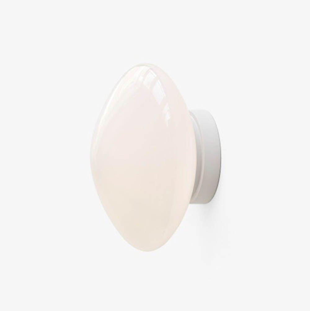 &TRADITION Mist Ceiling / Wall Lamp AP22 B25xD25xH15 - wit opaalglas / wit