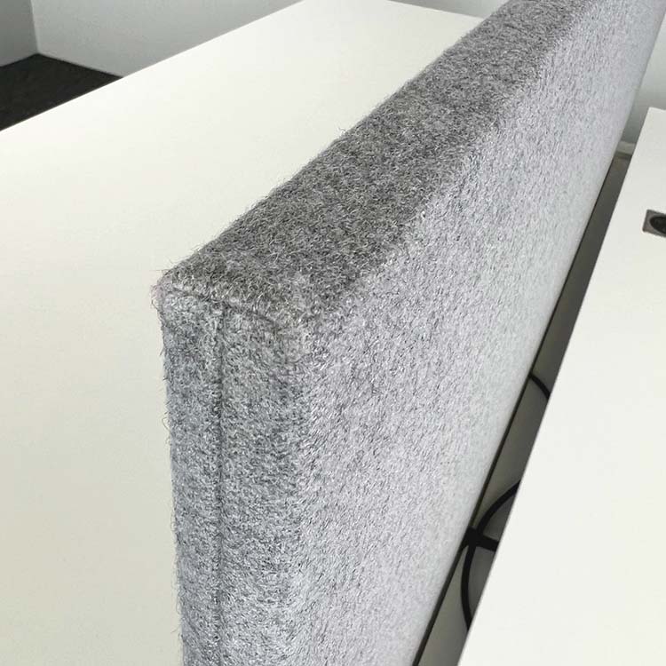 AHREND Four Duo Double Workbench B180xD170xH61-88 - white melamine / white metal wall-mounted base - Image 6